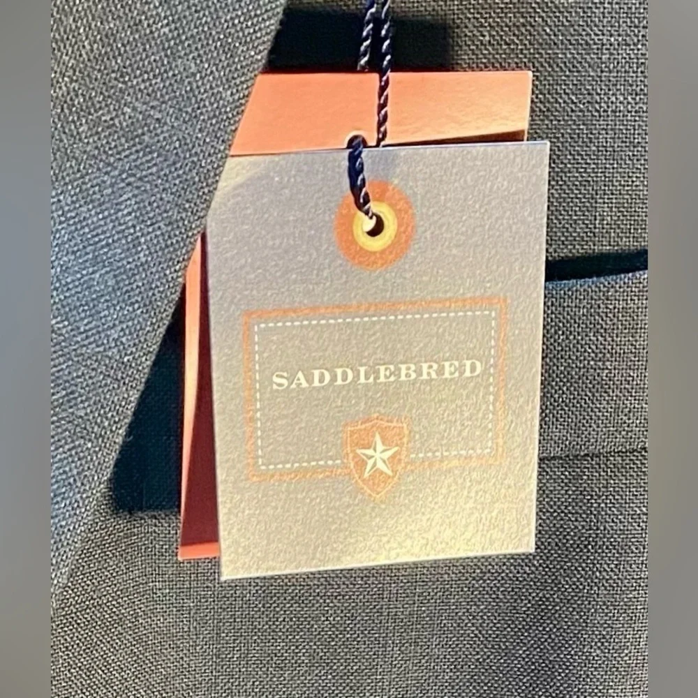 SPORT COAT (BLAZER) SADDLEBRED WITH TAGS ON 44R NEVER WORN NEW $140